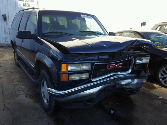 1GKFK16R0XJ740494 - 1999 GMC SUBURBAN K BLUE photo 1