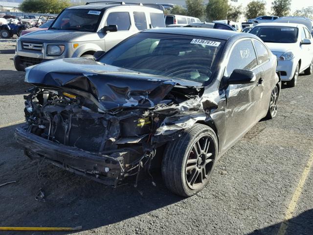 JTKDE177950032585 - 2005 TOYOTA SCION TC BLACK photo 2