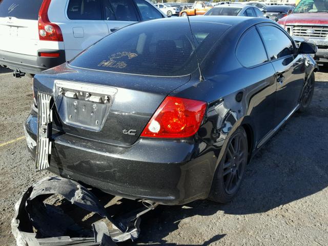 JTKDE177950032585 - 2005 TOYOTA SCION TC BLACK photo 4