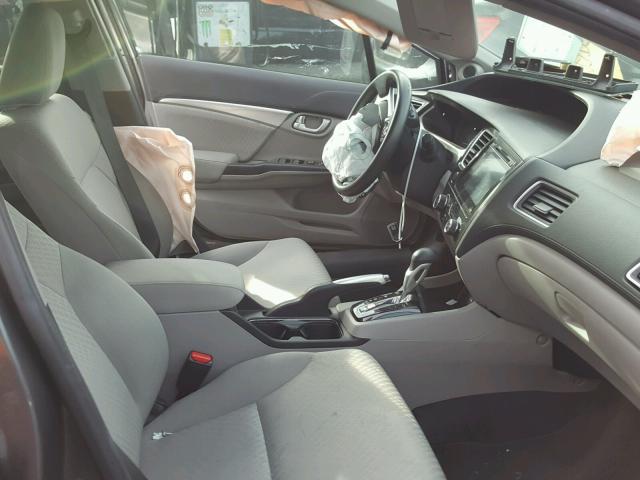 19XFB2F83FE207821 - 2015 HONDA CIVIC EX 灰色 照片 5