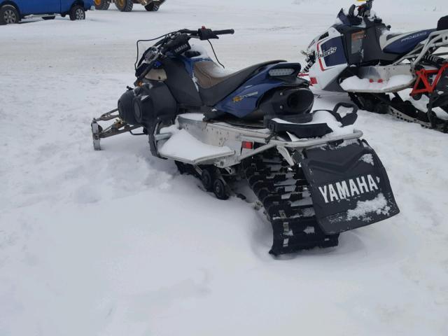 JYE8GN0087A000886 - 2007 YAMAHA SNOWMOBILE BLUE photo 3