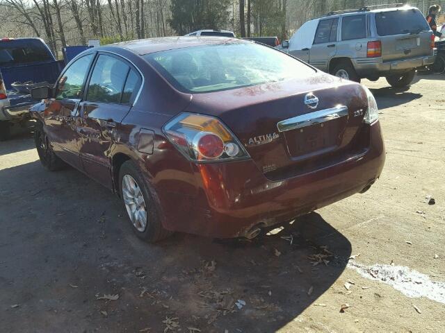 1N4AL2AP4CN504857 - 2012 NISSAN ALTIMA BAS BURGUNDY photo 3