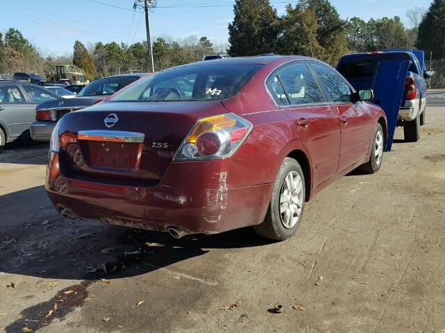 1N4AL2AP4CN504857 - 2012 NISSAN ALTIMA BAS BURGUNDY photo 4