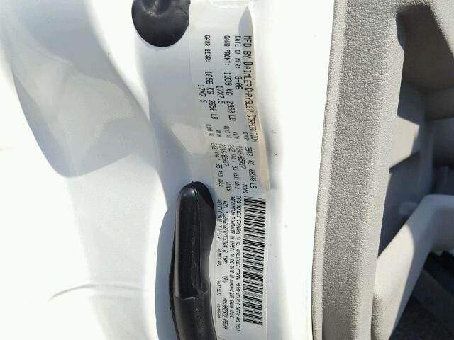 1J8HG58207C530410 - 2007 JEEP COMMANDER WHITE photo 10