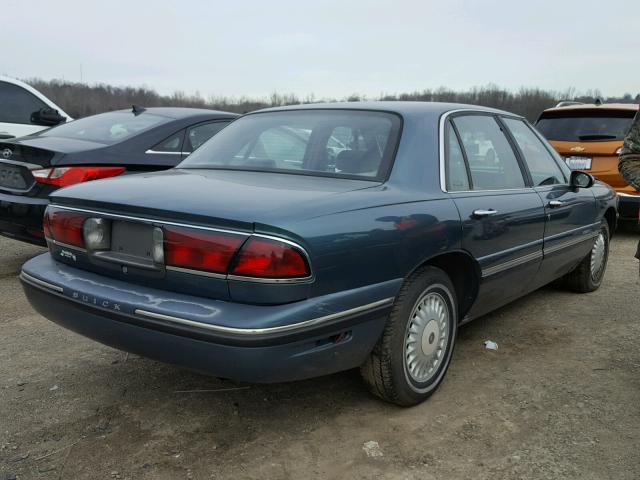 1G4HP52K4VH583722 - 1997 BUICK LESABRE CU GREEN photo 4