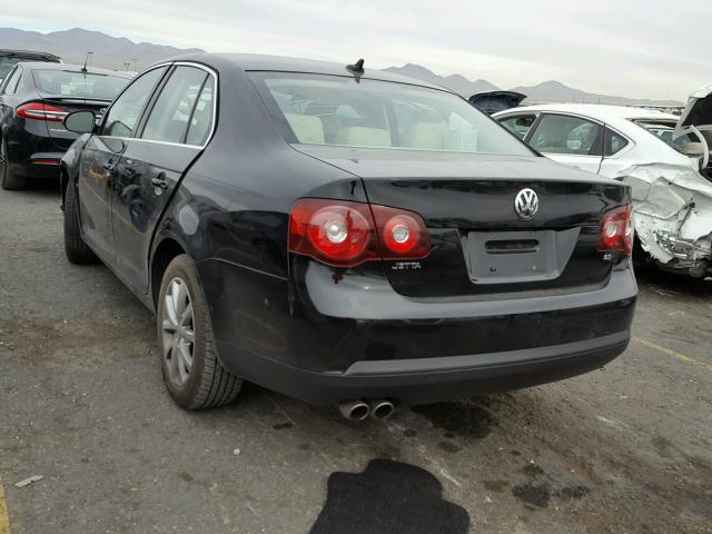 3VWRX7AJ1AM033281 - 2010 VOLKSWAGEN JETTA SE BLACK photo 3