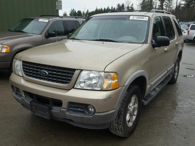 1FMDU73W12ZC34785 - 2002 FORD EXPLORER X BEIGE photo 2