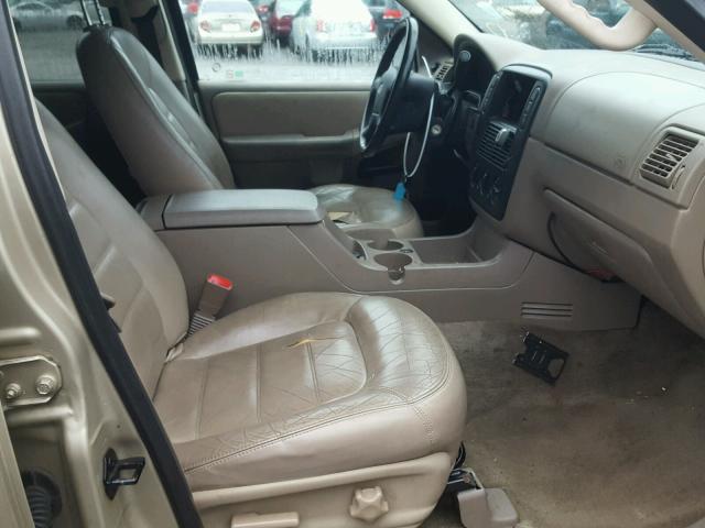 1FMDU73W12ZC34785 - 2002 FORD EXPLORER X BEIGE photo 5