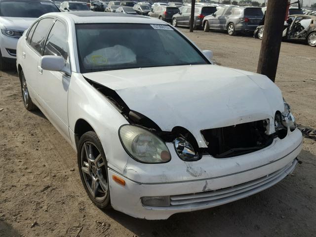 JT8BL69S210008124 - 2001 LEXUS GS 430 WHITE photo 1