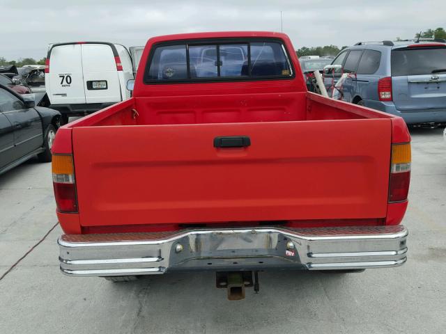 JT4VN01D0K6003134 - 1989 TOYOTA PICKUP 1/2 RED photo 6