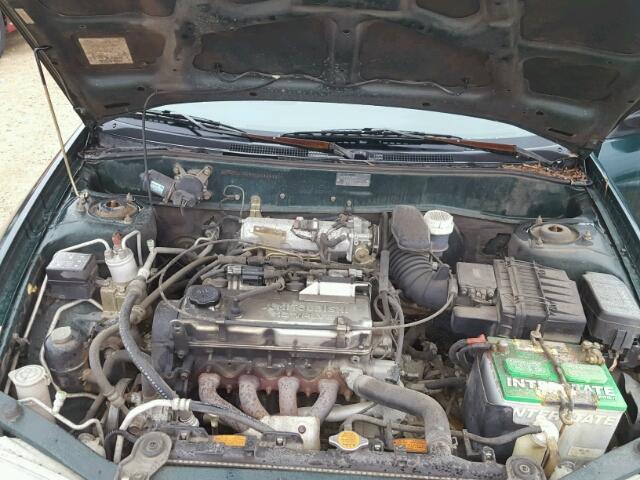 JA3AY26CX1U036636 - 2001 MITSUBISHI MIRAGE ES GREEN photo 7