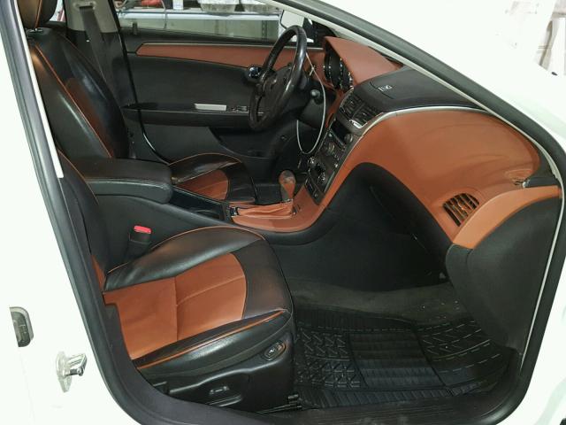 1G1ZK57769F236687 - 2009 CHEVROLET MALIBU LTZ 白色 照片 5