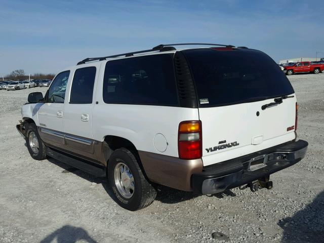 1GKEC16Z82J272435 - 2002 GMC YUKON XL C WHITE photo 3