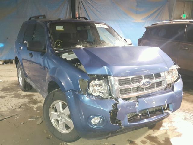 1FMCU0D76AKD32129 - 2010 FORD ESCAPE XLT BLUE photo 1