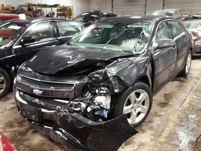 1G1ZB5E00CF111715 - 2012 CHEVROLET MALIBU LS ნაცრისფერი ფოტო 2