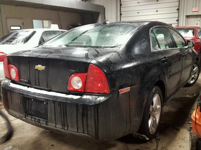 1G1ZB5E00CF111715 - 2012 CHEVROLET MALIBU LS ნაცრისფერი ფოტო 4