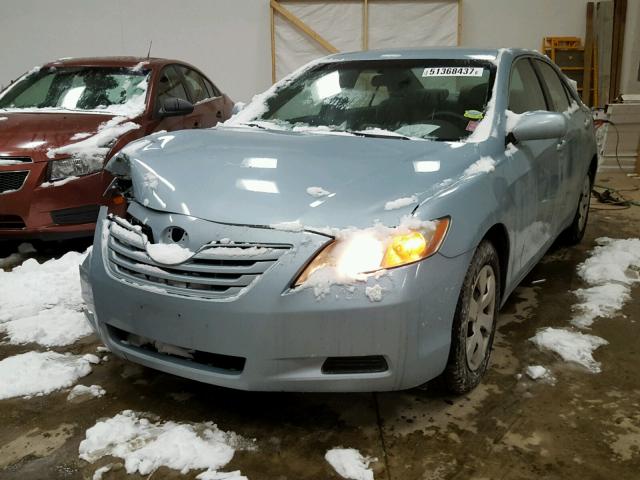 4T1BE46K77U664031 - 2007 TOYOTA CAMRY NEW TEAL photo 2