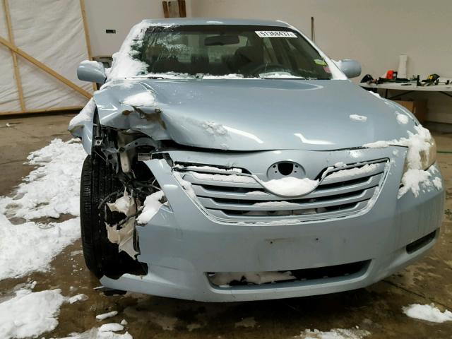 4T1BE46K77U664031 - 2007 TOYOTA CAMRY NEW TEAL photo 9