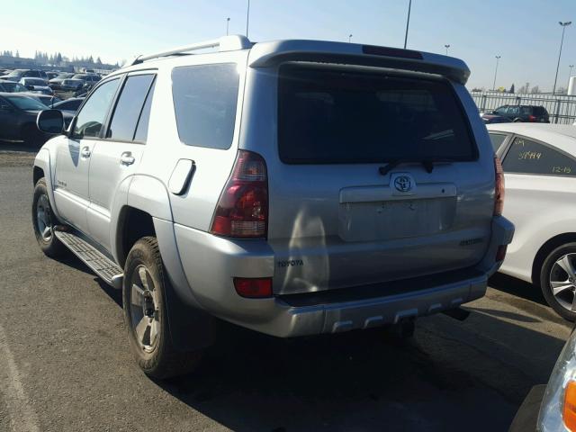 JTEBT17R130002236 - 2003 TOYOTA 4RUNNER LI SILVER photo 3