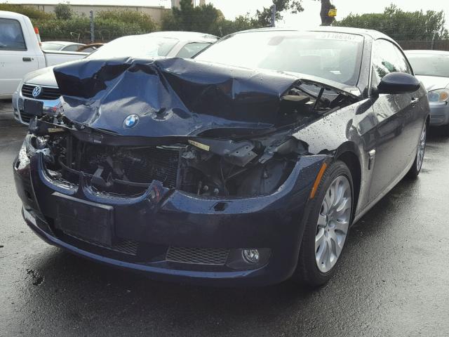 WBAWL73538PX51675 - 2008 BMW 335 I BLUE photo 2