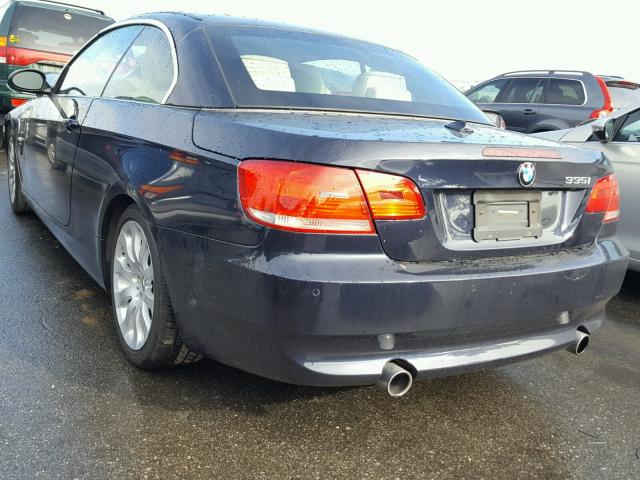 WBAWL73538PX51675 - 2008 BMW 335 I BLUE photo 3