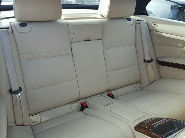 WBAWL73538PX51675 - 2008 BMW 335 I BLUE photo 6