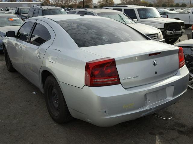 2B3KA43RX7H758099 - 2007 DODGE CHARGER SE SILVER photo 3