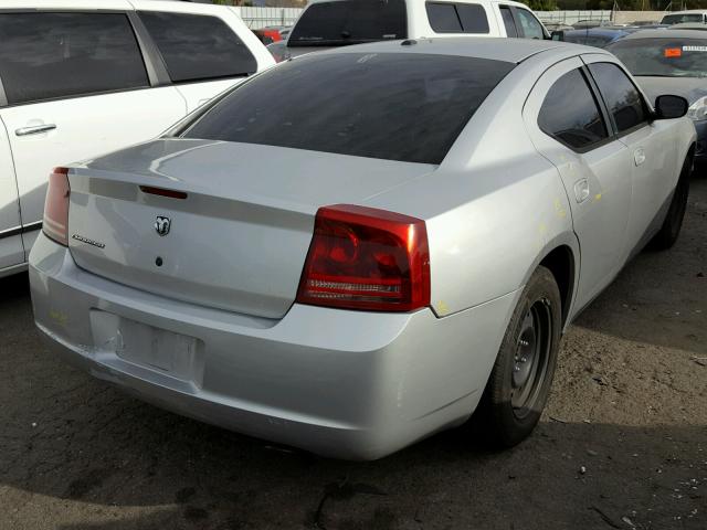 2B3KA43RX7H758099 - 2007 DODGE CHARGER SE SILVER photo 4