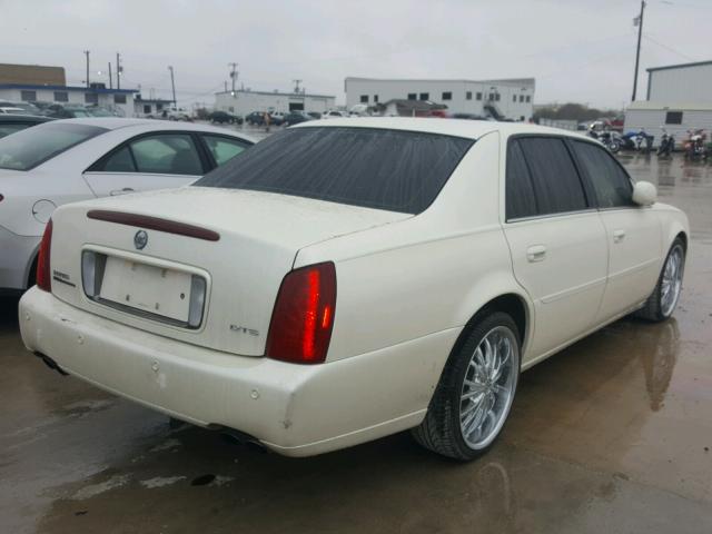 1G6KF57901U290343 - 2001 CADILLAC DEVILLE DT CREAM photo 4