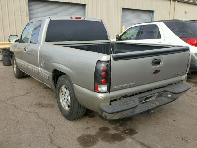 2GCEC19T6Y1136102 - 2000 CHEVROLET SILVERADO GOLD photo 3