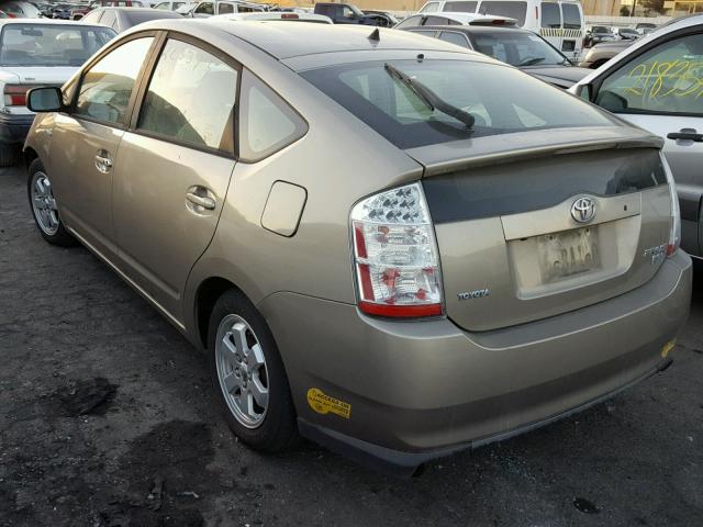 JTDKB20U263130418 - 2006 TOYOTA PRIUS GOLD photo 3