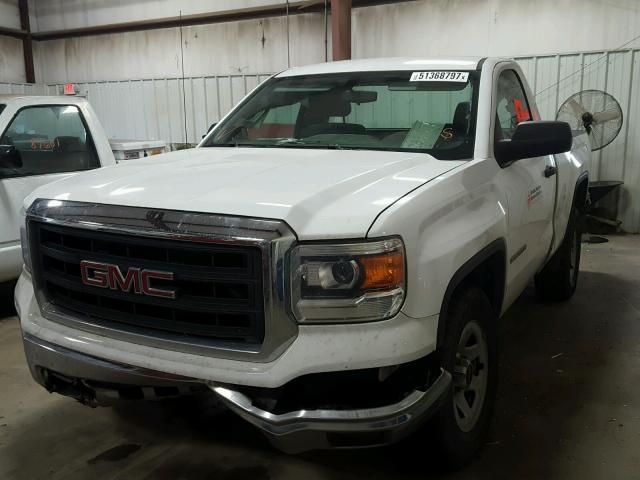 1GTN1TEH2EZ304467 - 2014 GMC SIERRA C15 WHITE photo 2