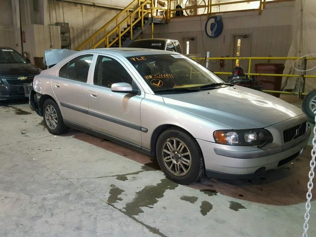 YV1RS61T642320991 - 2004 VOLVO S60 SILVER photo 1