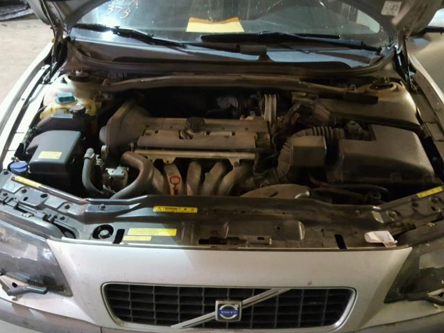 YV1RS61T642320991 - 2004 VOLVO S60 SILVER photo 7