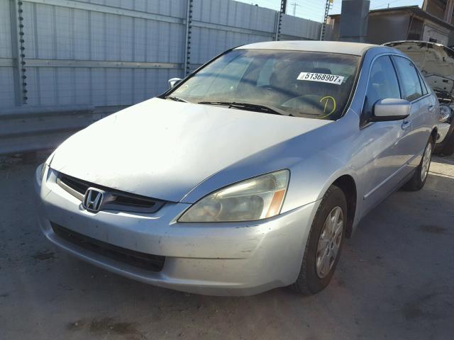 1HGCM56323A009766 - 2003 HONDA ACCORD LX SILVER photo 2