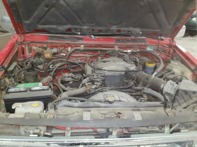 JN8HD17Y2RW216679 - 1994 NISSAN PATHFINDER RED photo 7