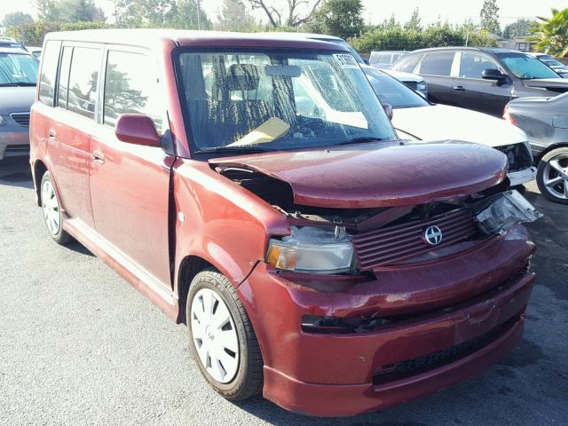 JTLKT324164062031 - 2006 TOYOTA SCION XB MAROON photo 1