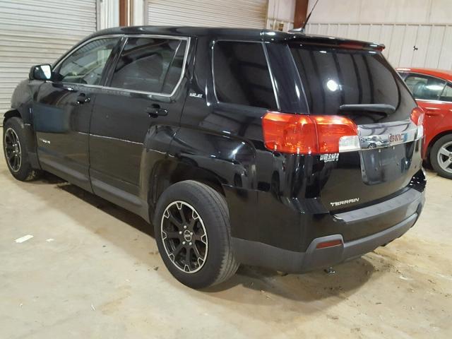 2CTALBEW4A6415100 - 2010 GMC TERRAIN SL BLACK photo 3