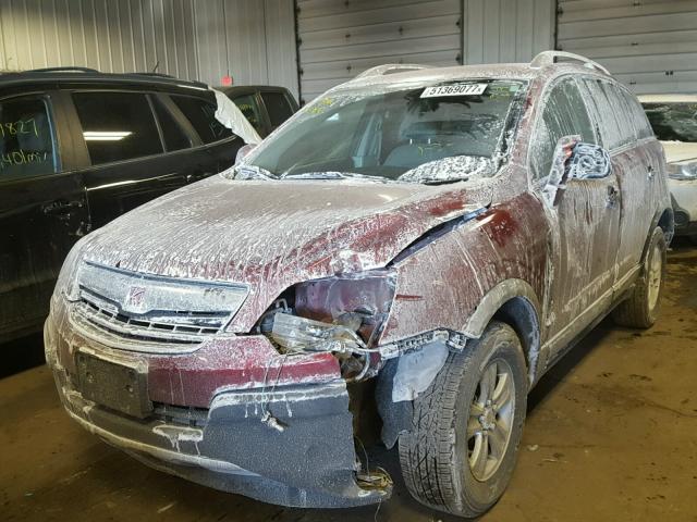 3GSCL33PX9S516732 - 2009 SATURN VUE XE RED photo 2