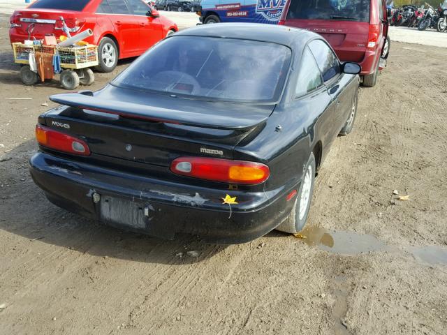 1YVGE31A3P5122268 - 1993 MAZDA MX-6 BLACK photo 4