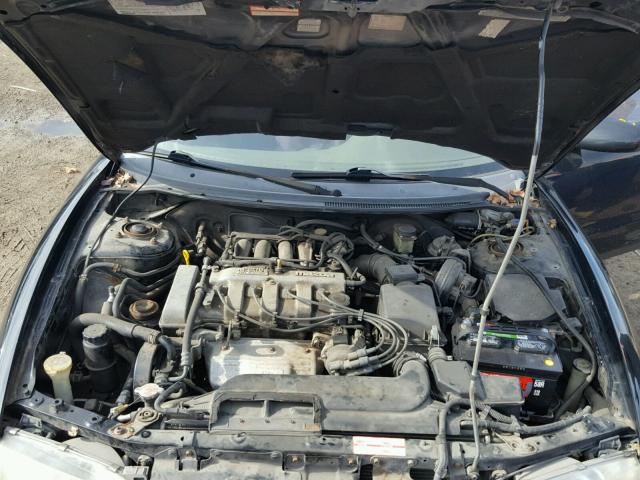 1YVGE31A3P5122268 - 1993 MAZDA MX-6 BLACK photo 7