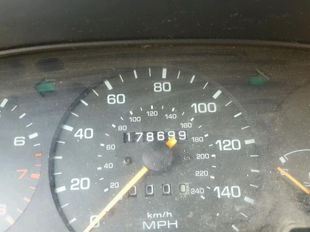 1YVGE31A3P5122268 - 1993 MAZDA MX-6 BLACK photo 8