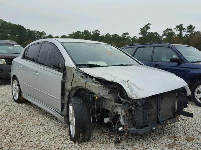 3N1CB61E27L718539 - 2007 NISSAN SENTRA SE- SILVER photo 1