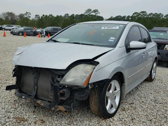 3N1CB61E27L718539 - 2007 NISSAN SENTRA SE- SILVER photo 2