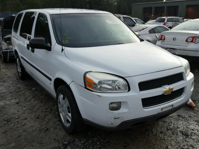 1GNDV23L96D124779 - 2006 CHEVROLET UPLANDER L WHITE photo 1