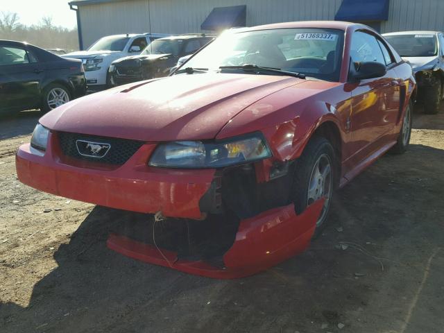 1FAFP40443F345216 - 2003 FORD MUSTANG RED photo 2