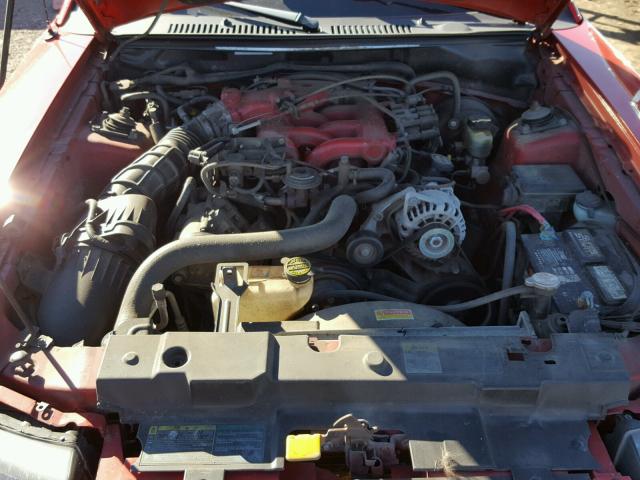 1FAFP40443F345216 - 2003 FORD MUSTANG RED photo 7