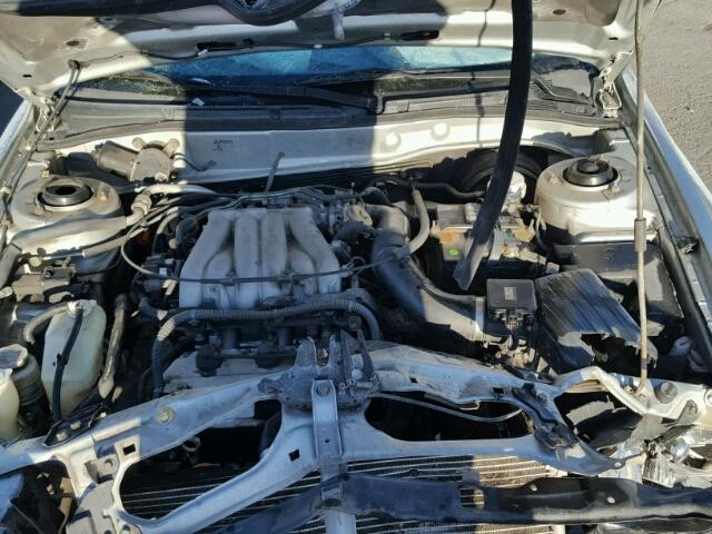 4A3AA46H11E112832 - 2001 MITSUBISHI GALANT ES SILVER photo 7