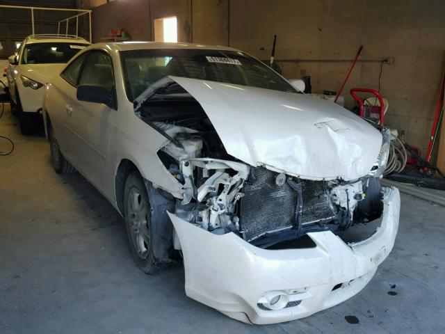 4T1CE30P67U754709 - 2007 TOYOTA CAMRY SOLA WHITE photo 1