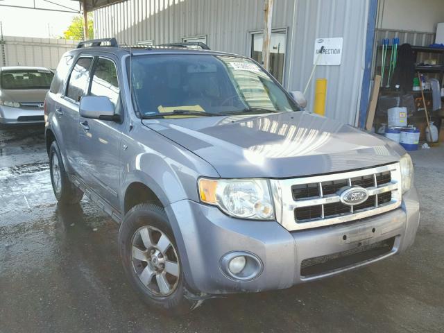 1FMCU04198KE76425 - 2008 FORD ESCAPE LIM GRAY photo 1